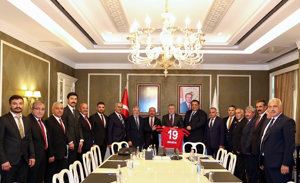 ÇORUM HEYETİ, BAKANLARLA GÖRÜŞTÜ